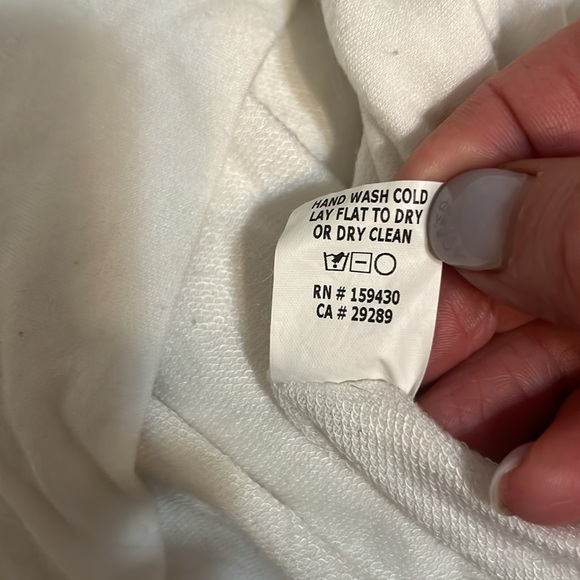 Long Sleeve White Tee - Picture 4 of 4